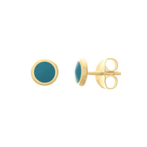 Minimalist Turquoise Earrings