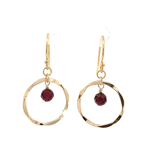 Garnet Earrings