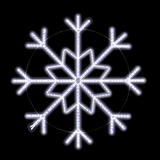 Crystal Snow 9 Acrylic Snowflake – Dekra-Lite