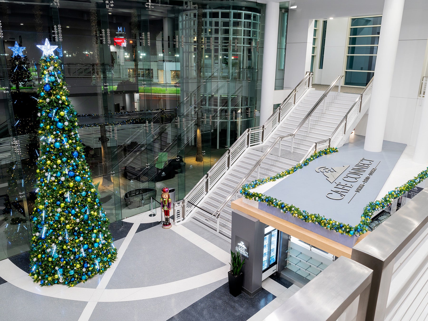 Mall Decorated Christmas Tree