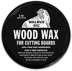 Walrus oil wood wax