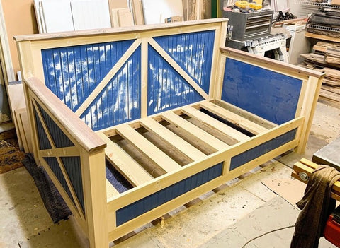 handcrafted day bed