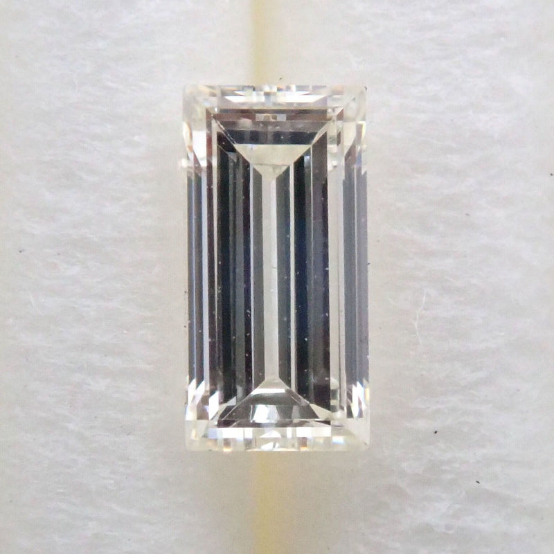 0.226ct D VS1 バゲットカット ダイヤモンドルース-