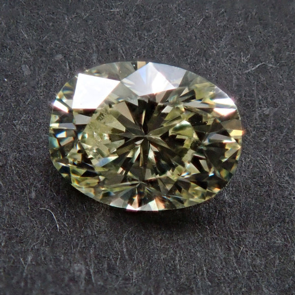 すずらん FANCY LIGHT GRAY YELLOWISH GREEN 0.195ct | www