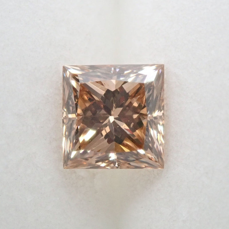 2022年春夏 FANCY LIGHT BROWN I-１ ０．８５１ｃｔ 天然ダイヤルース