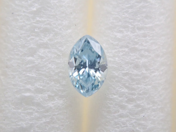 天然ブルーダイヤモンド light gray blue 0.043ct SI2 - その他