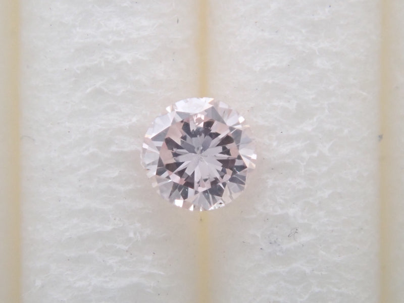 0.09ct FANCY PINK PURPLE SI-2 OV 中央宝石研究所-