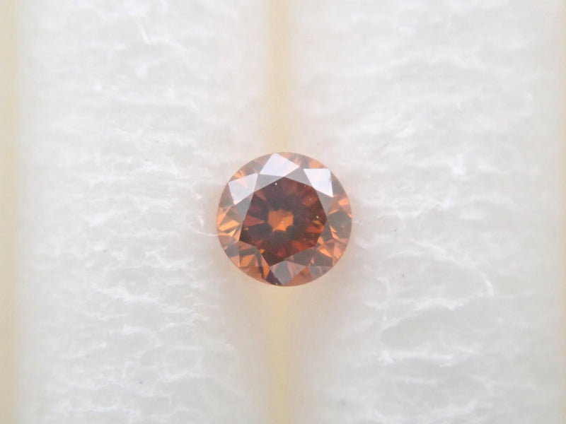 特別価格】0.325ct ファンシー オレンジ オレンジ ダイヤモンド ルース