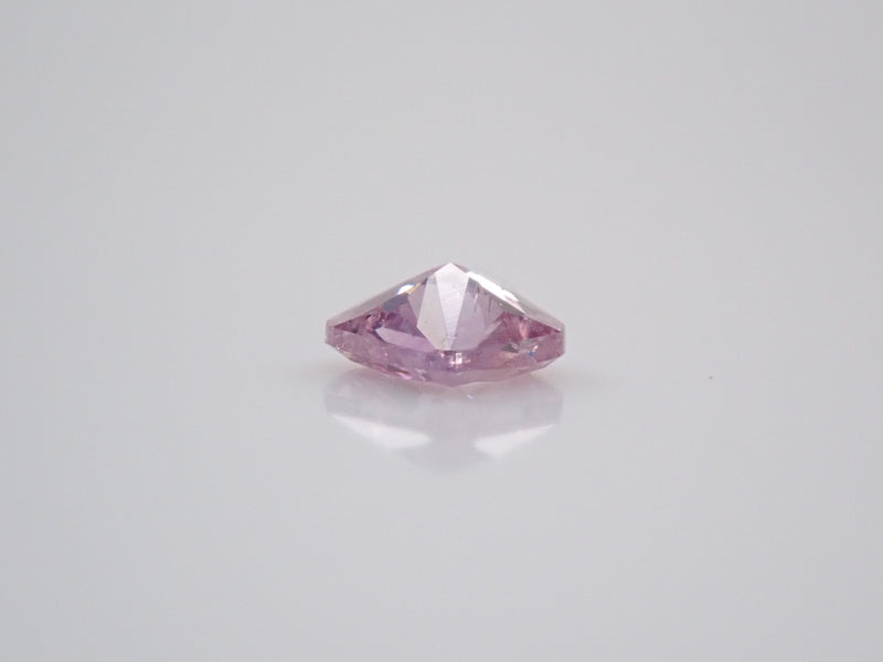 fancy intense purple pink 0.084ct ピンクダイヤ-