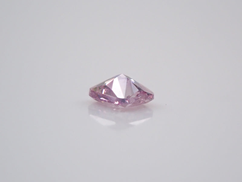 fancy intense purple pink 0.084ct ピンクダイヤ | www