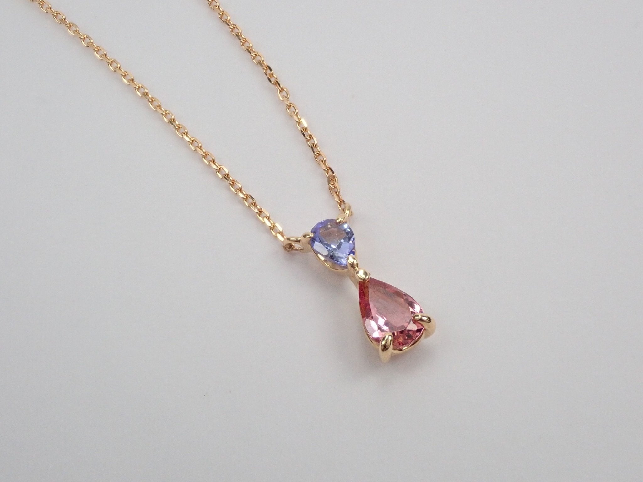 最新コレクションの-K18WG タンザナイト ネックレス• 1.00CT：KOMEHYO