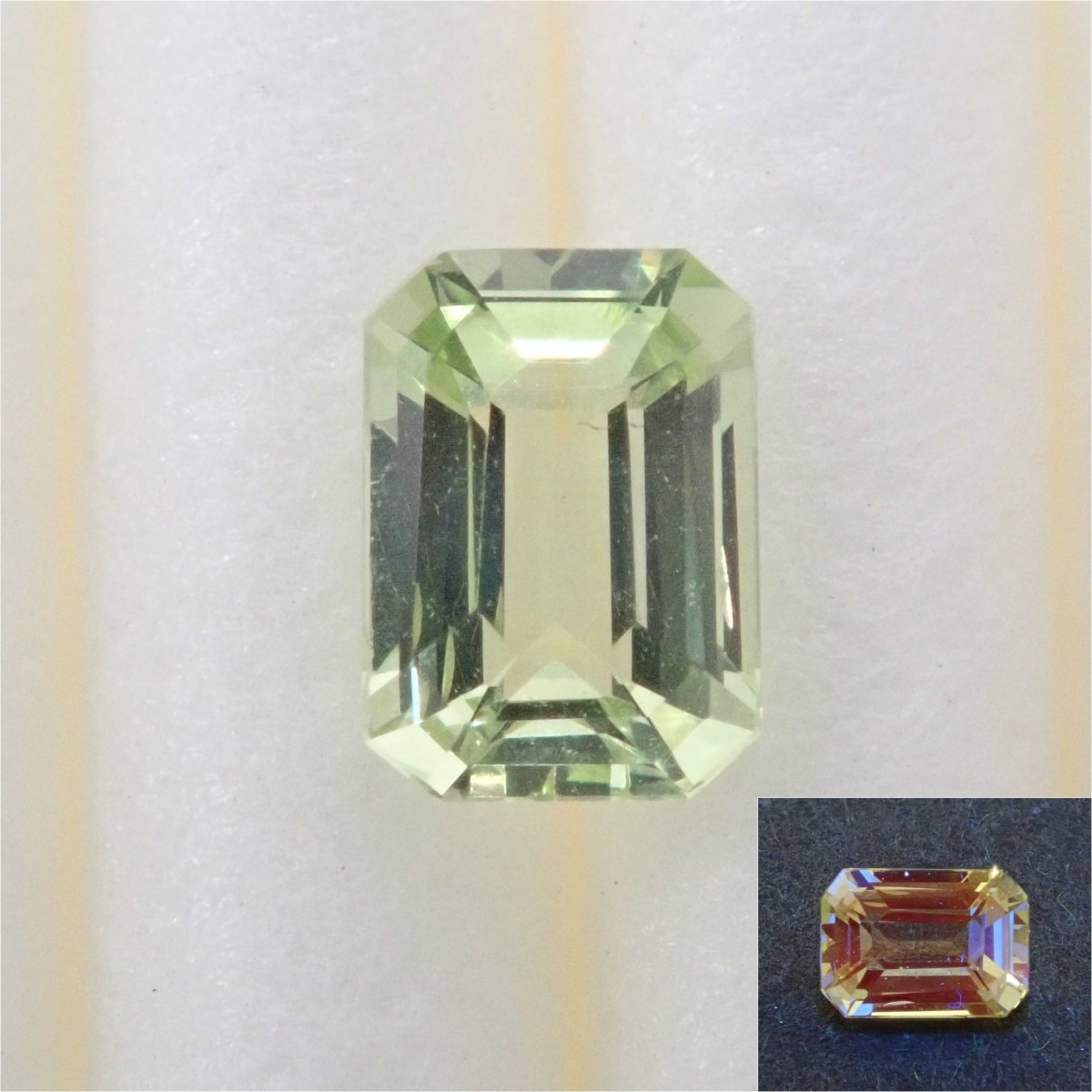 (R804-2)『スリランカ産』ゴールデンサファイア　0.283ct