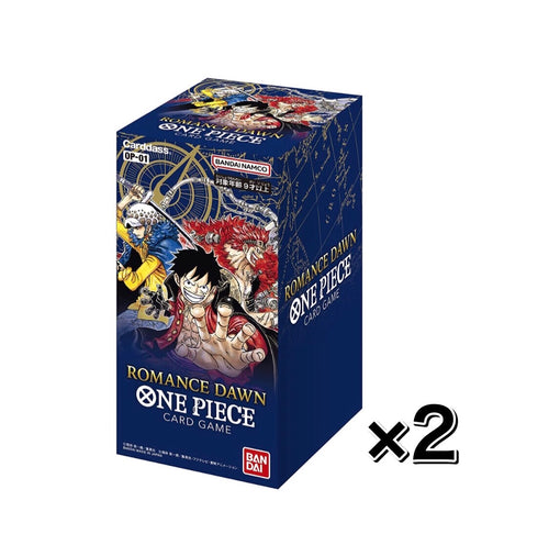 BANDAI Carddass One Piece Card Game Romance Dawn OP-01 3BOX set