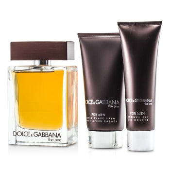 Dolce & Gabbana The One for Men 100ml EDT+ 50ml After Shave Balm + 50m –  FragranceAvenue
