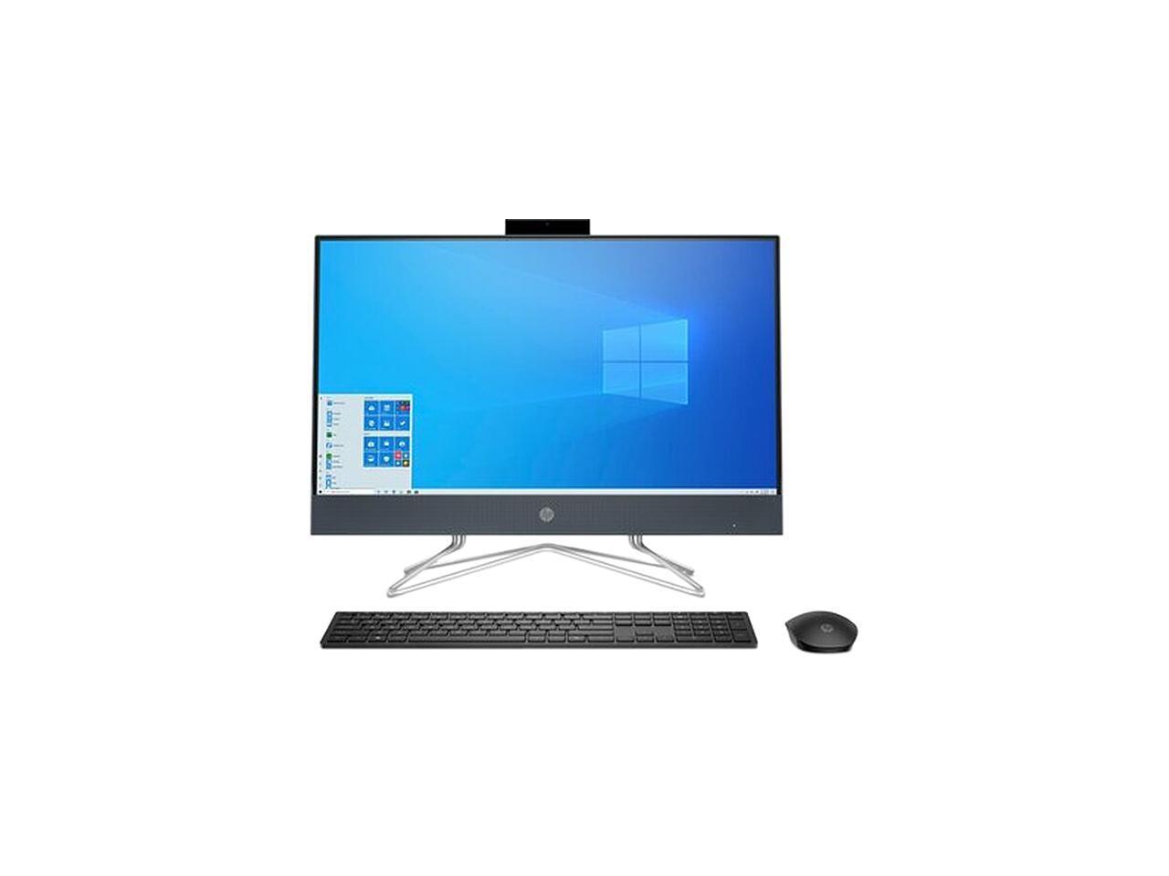 HP 24-df0072ds 23.8" FHD Touch All-in-One PC Intel Pentium Silver J5040 2.0 GHz Intel UHD Graphics 605 8GB DDR4 256GB SSD Windows 11 Pro - 1K0F2AA-E201