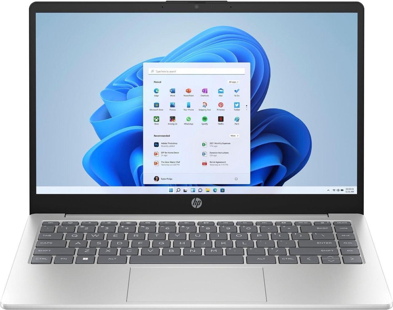 HP 14-ep0005cl 14" FHD IPS Laptop Intel Processor N200 1.0 GHz Intel UHD Graphics 4GB RAM 128GB UFS Windows 11 Home in S mode - 7L5V6UA