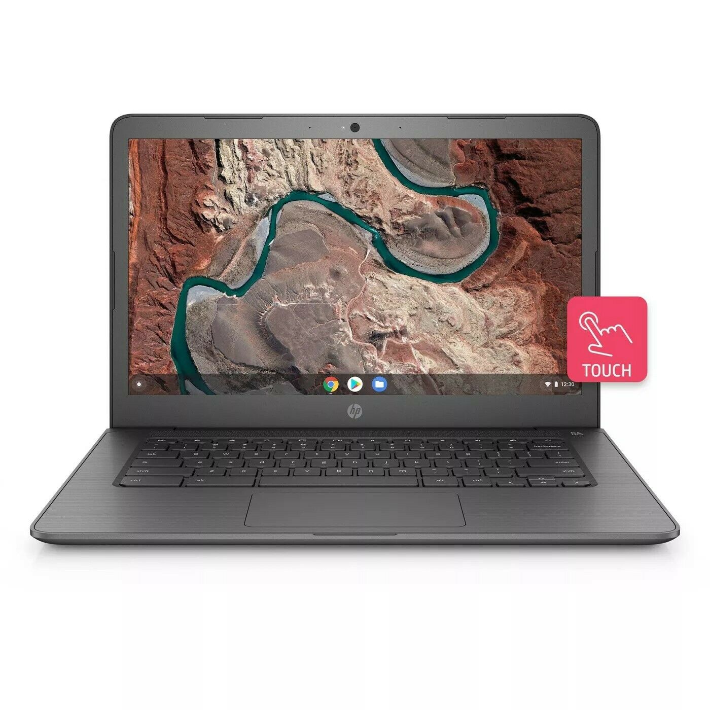  HP 14-db0025nr 14" HD Touch Chromebook AMD A4-9120e 4GB DDR4 32GB eMMC Radeon R3 Graphics Chrome OS 