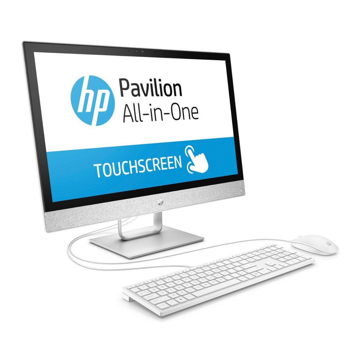  HP Pavilion 24-r159c 23.8" (1920 x 1080) Touch AIO Desktop PC Intel i5-8400t 1.7GHz, 12GB 1TB + 128GB SSD, DVD Writer, Windows 10 