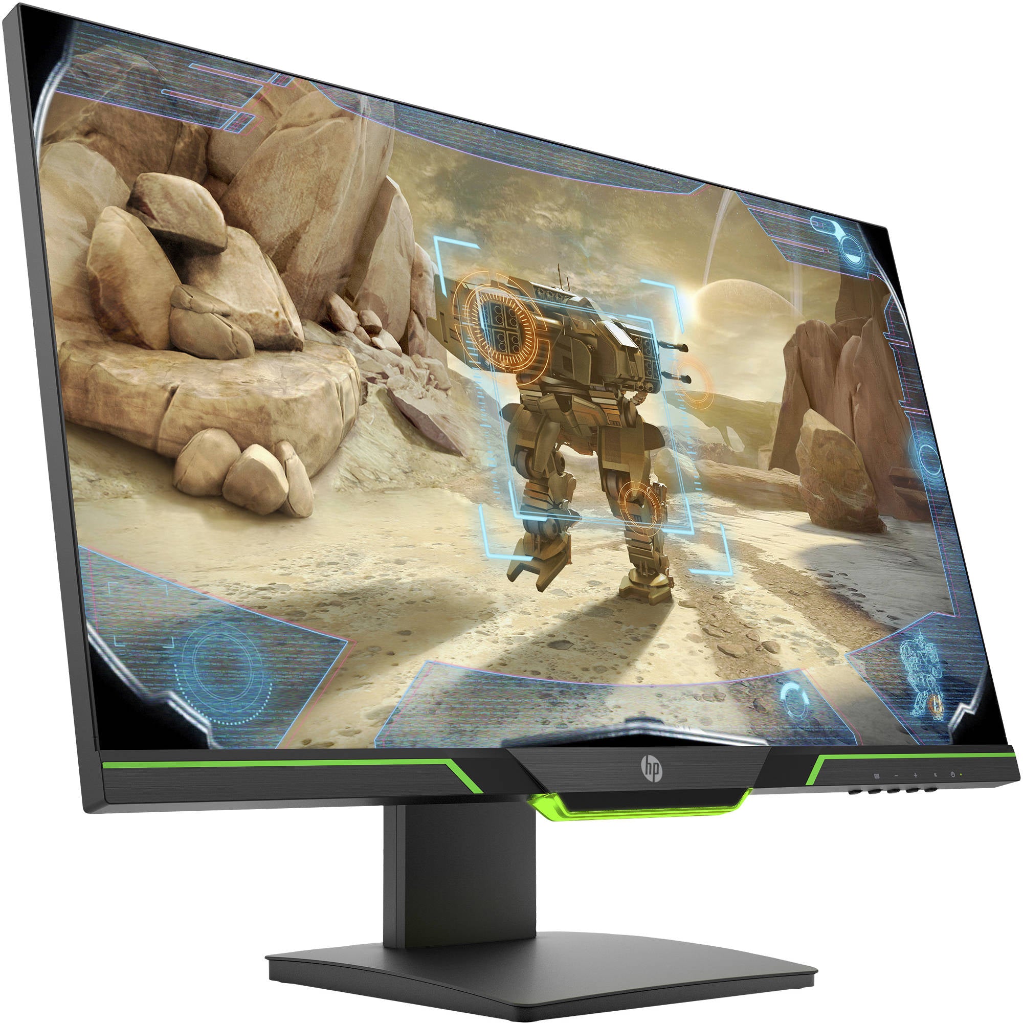  HP 27xq 27" 2560 x 1440 Quad HD 2K 1ms 144Hz HDMI DisplayPort AMD FreeSync Low Blue Light Anti-Glare Micro-Edge LED Backlit Gaming Monitor - 3WL54AA 