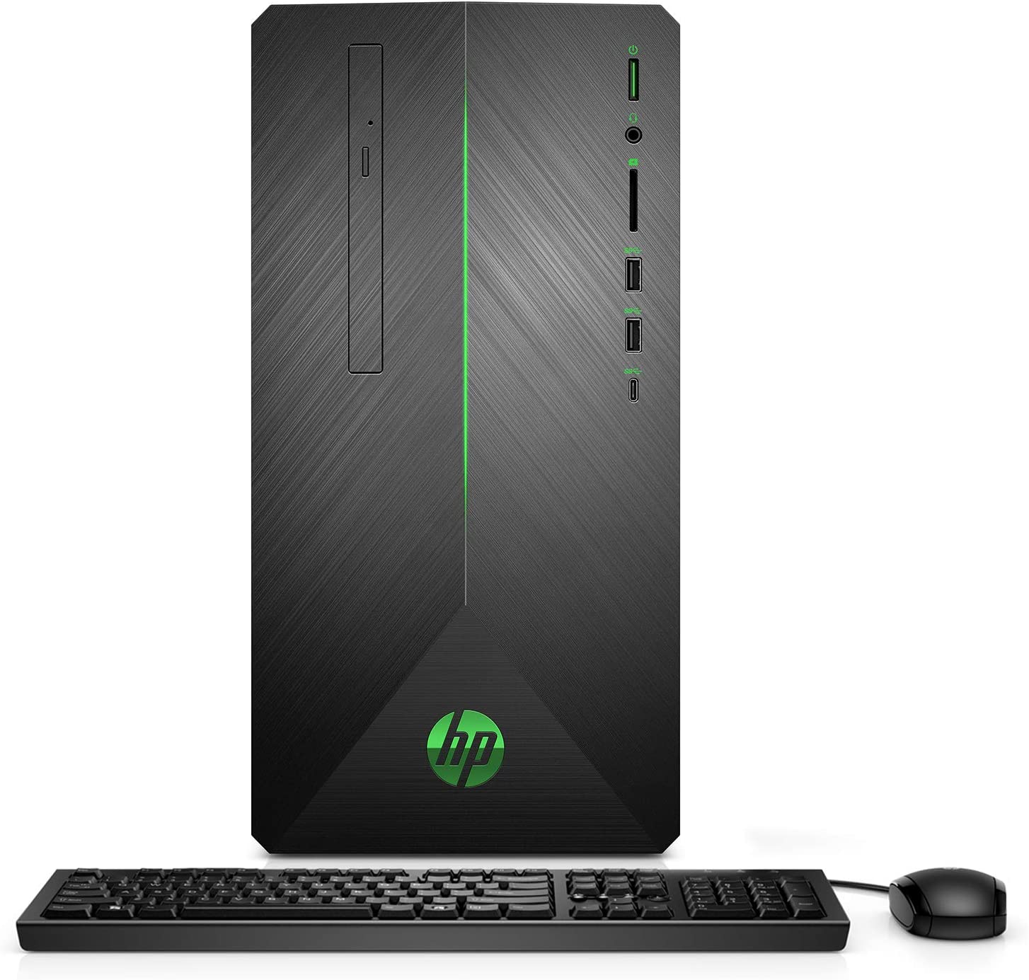  HP Pavilion 690-0009 Desktop PC - Intel Core i5-8400 2.8GHz 8GB 1TB + 128GB SSD NVIDIA GeForce GTX 1050Ti (4 GB) DVDRW Windows 10 