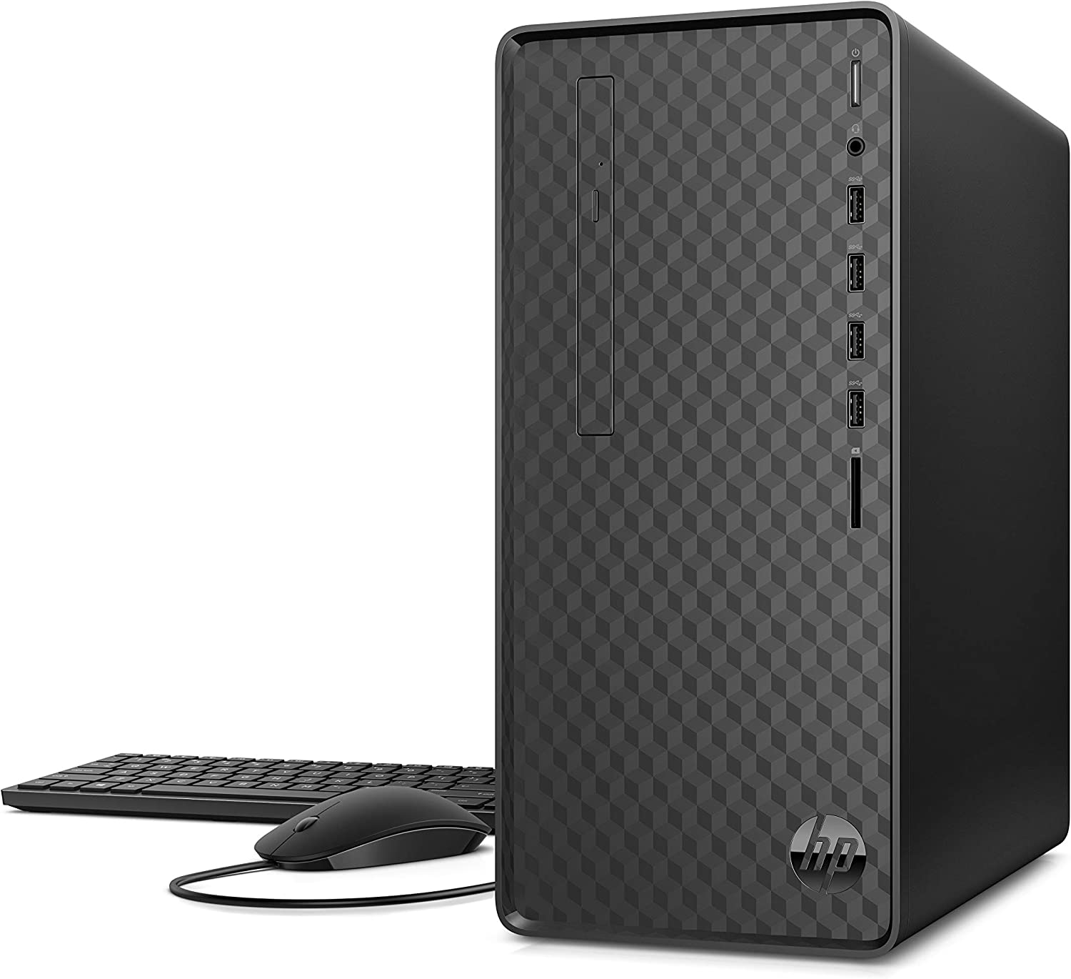  HP M01-F1046 Desktop PC AMD Ryzen 5 4600G 3.7GHz 8GB DDR4 256GB SSD DVD Win 11 