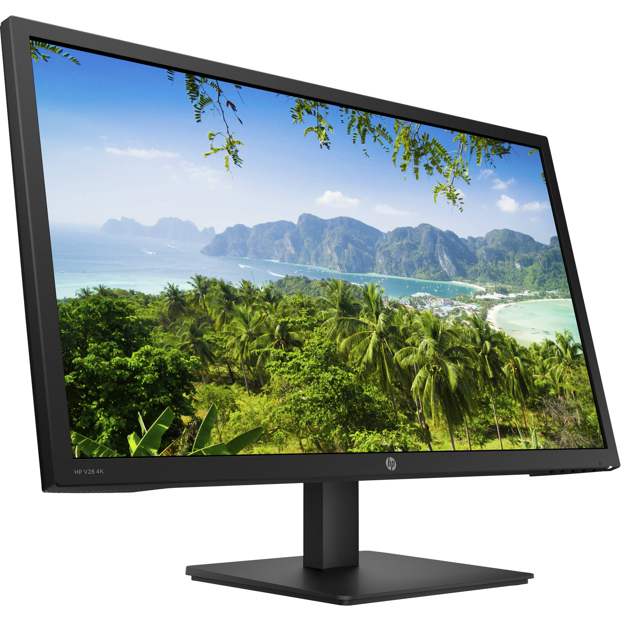  HP V28 4K UHD (3840 x 2160) Monitor 28" TN Panel 1ms response time, HDMI, DisplayPort 