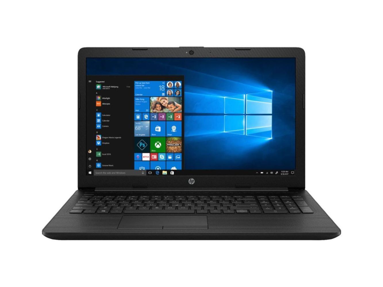  HP 15z 15.6" HD Laptop Athlon Gold 3150u 8GB 128GB SSD W10 - 8ZE47AV-0007 Black 