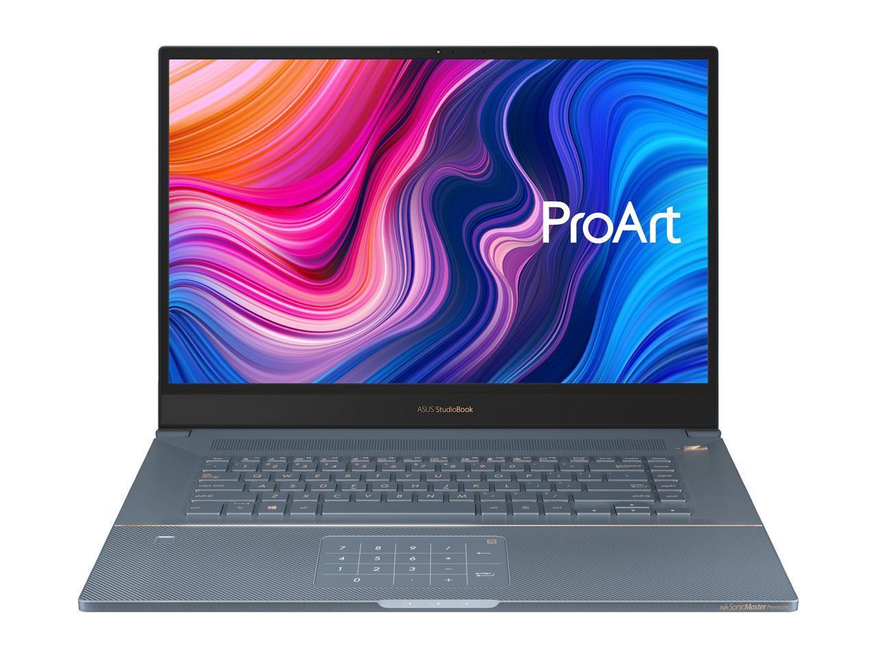  ASUS ProArt StudioBook Pro 17 WUXGA NanoEdge Bezel, Intel Xeon E-2276M, 32 GB ECC DDR4, 2 TB PCIe SSD, NVIDIA Quadro RTX 3000, Win10 Pro, W700G3T-XS99 