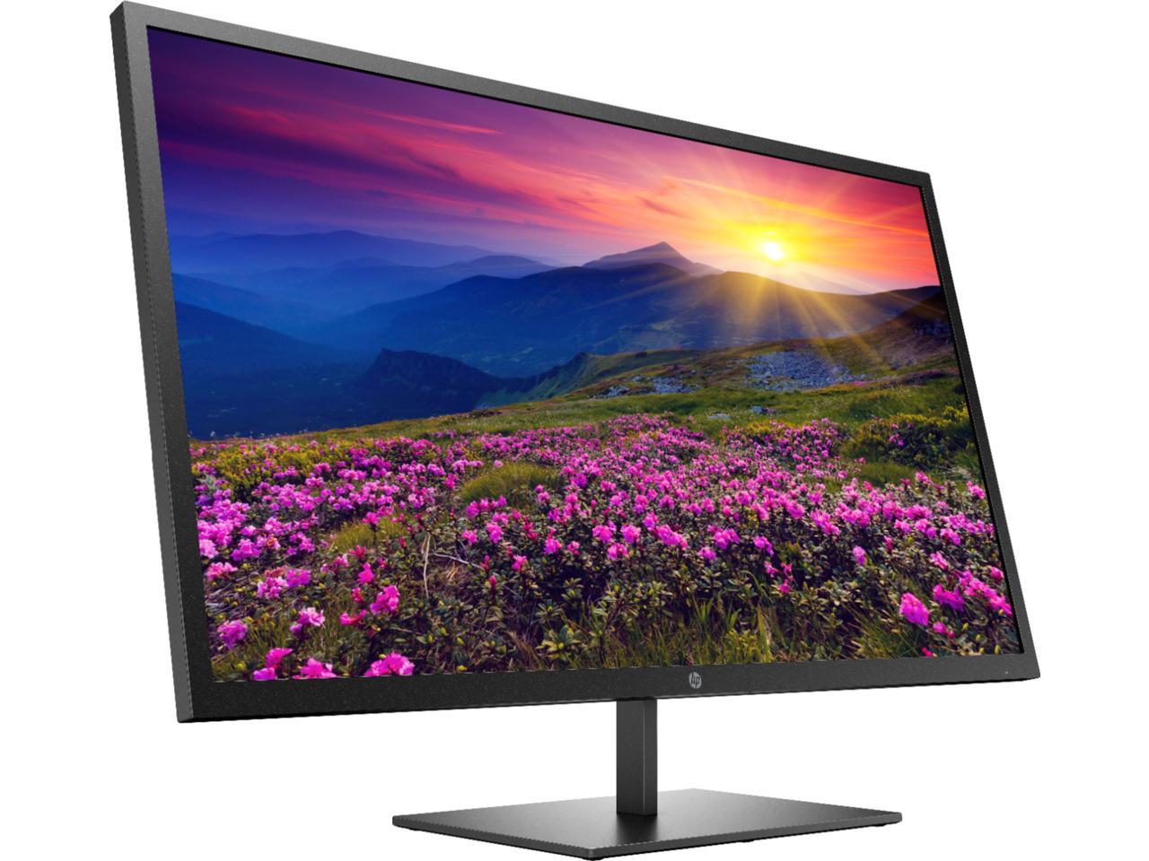  HP Pavilion 32 QHD 32" 2560 x 1440 60 Hz 10000000:1 dynamic; 3000:1 static 5 ms gray to gray (with overdrive); 20 ms gray to gray 4WH45AA#ABA 