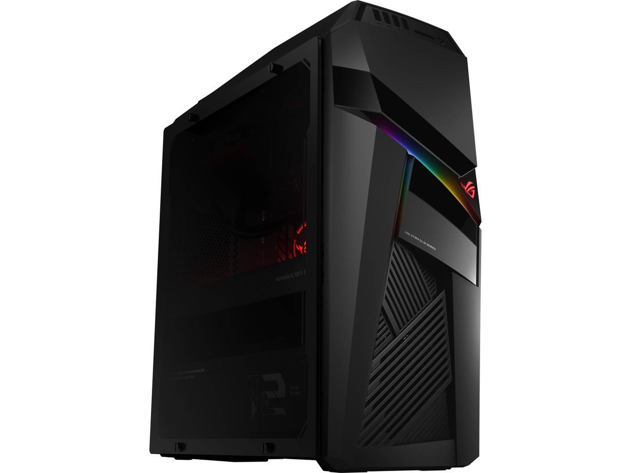  ASUS Desktop Computer G Series GL12CM-DS781 Intel Core i7 8th Gen 8700K (3.70 GHz) 16 GB DDR4 1 TB HDD 256 GB SSD NVIDIA 