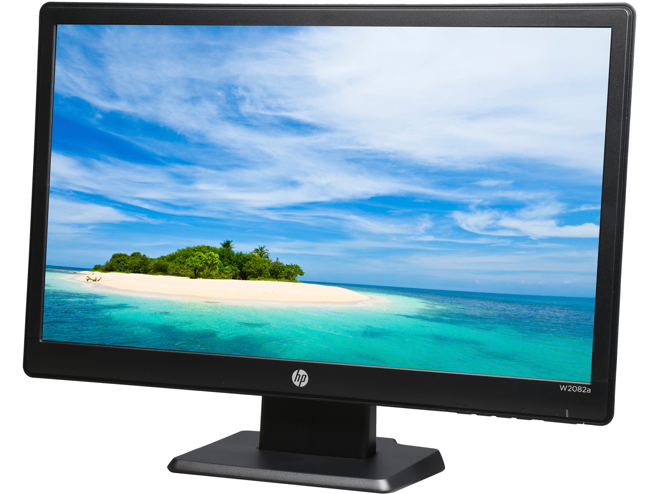  HP W2082a 20" Widescreen LED-Backlit Monitor 1600x900 60Hz VGA DVI - L8K84AA 