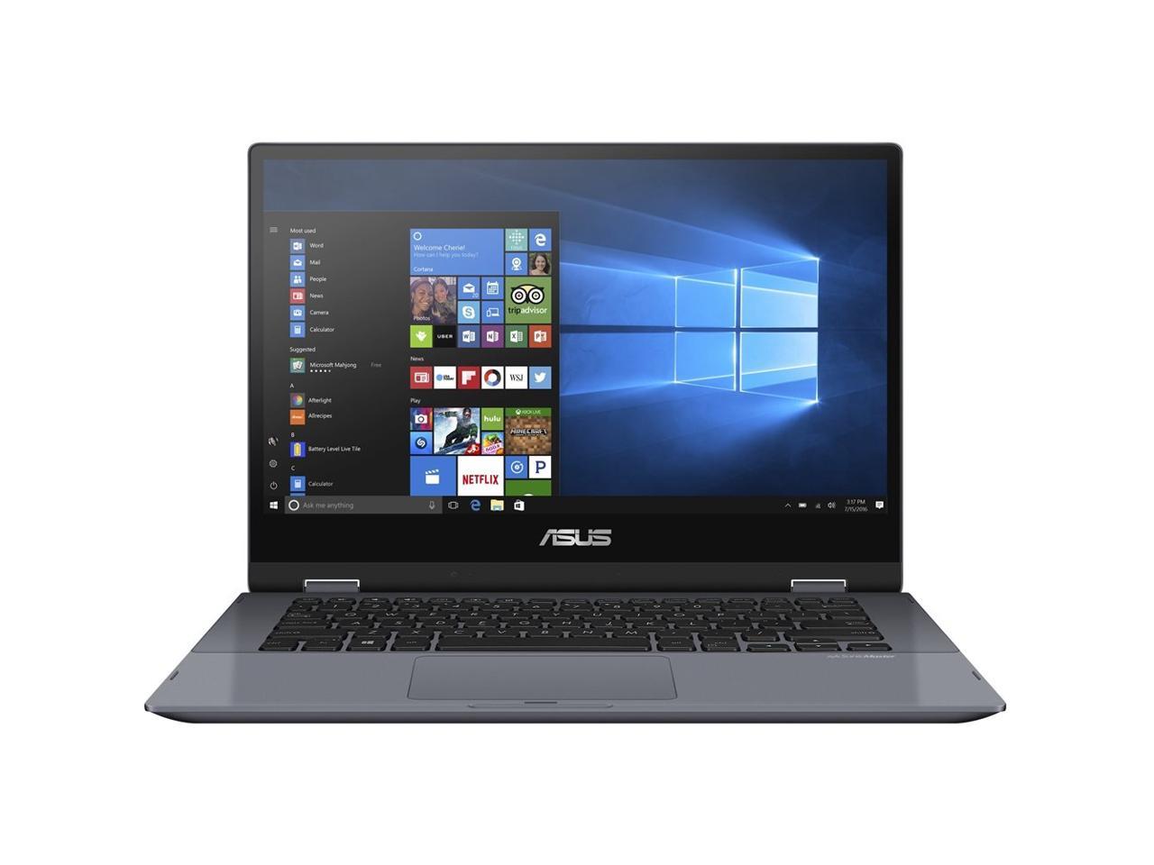  ASUS VivoBook Flip TP412FA-DB72T Intel i7-8565U (1.80 GHz) 8 GB 512 GB SSD Intel UHD Graphics 620 14" Touch 1920 x 1080 Convertible 2-in-1 Laptop Windows 10 