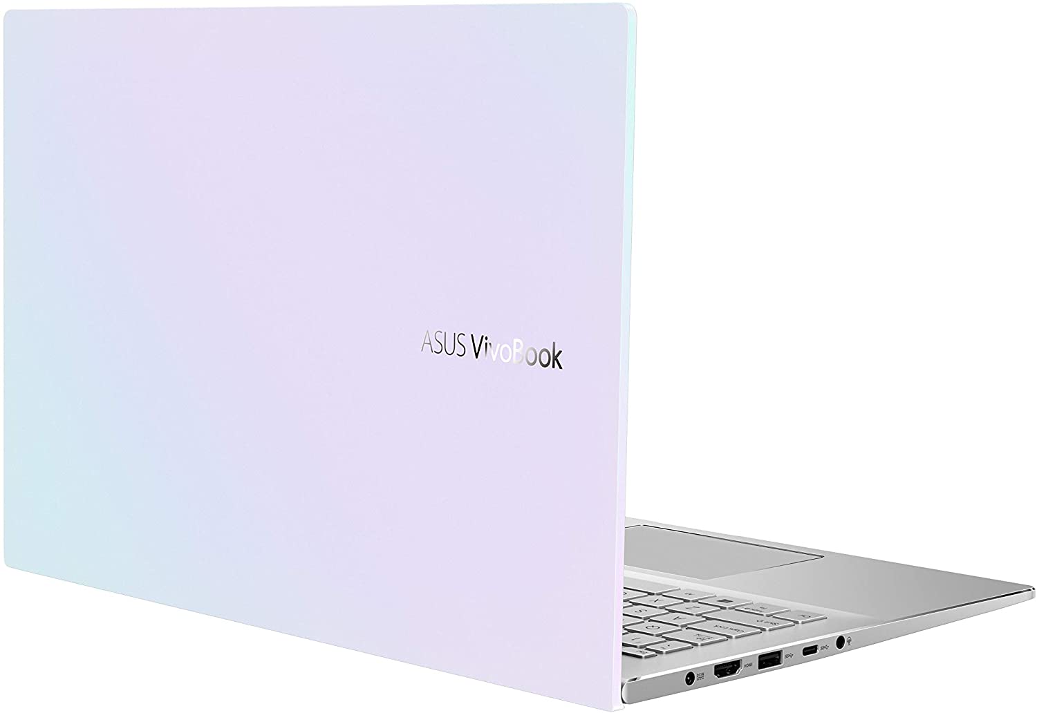  ASUS VivoBook Laptop 15.6" 1920 x 1080 S533FA-DS74 Intel Core i7-10510U 1.8 GHz 16 GB RAM 512 GB SSD Intel UHD Graphics Windows 10 - White 