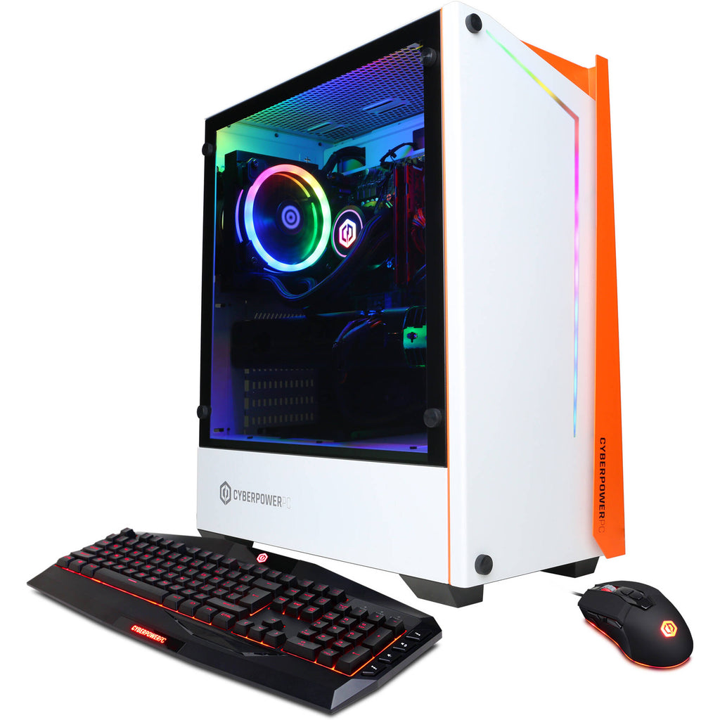 CYBERPOWERPC Gamer Supreme SLC3600MSTV4 Intel i7-10700F 2.9GHz, 32 GB 1 TB  HDD + 1 TB PCIe NVMe SSD, NVIDIA GeForce RTX 3080 (10GB), Windows 10