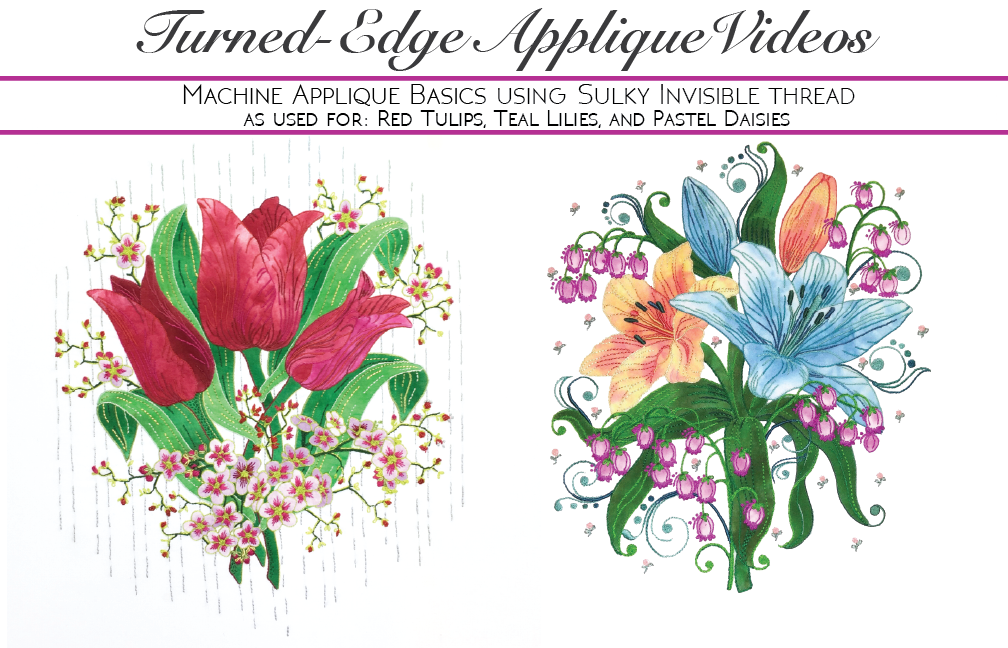 Turned-edge applique video series