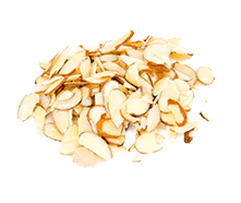 Natural sliced almonds