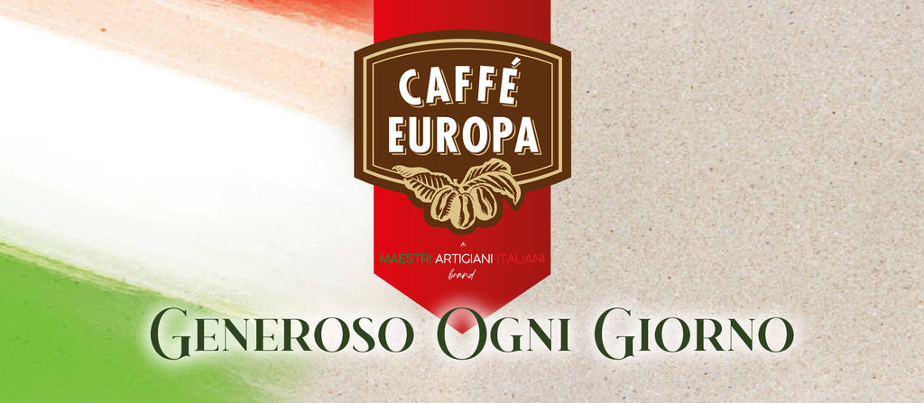 Banner caffè europa
