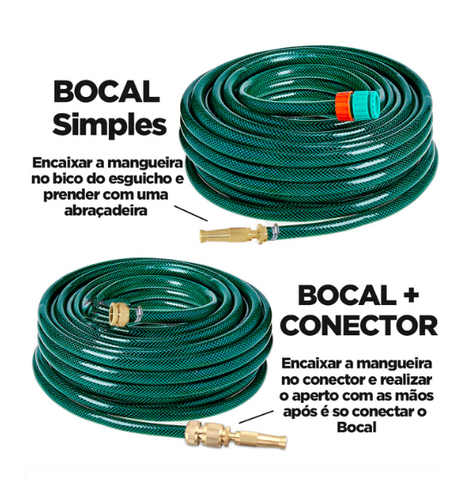 bocal esguicho para mangueira alta pressão