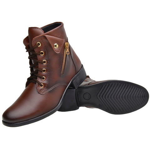 Bota Feminina Coturno Cano Curto Vegas