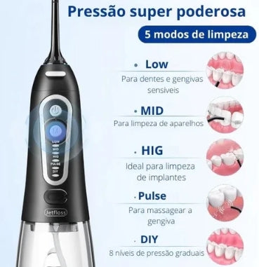 Irrigador Oral Portátil Bivolt - Water Clean