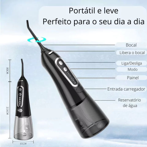 Irrigador Oral Portátil Bivolt - Water Clean