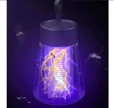 Luminária Ultrassônico Armadilha Mosquitos e Insetos -ChoqueLed
