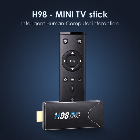 Mini Smart Stick 4K - Transforme sua TV em Smart TV 4K Sem Necessidade do Celular