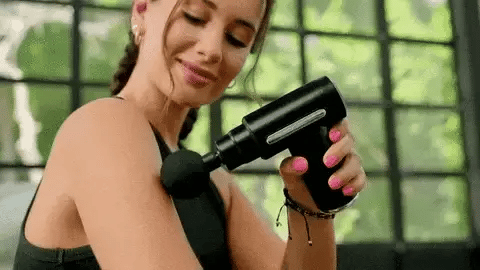 Pistola de Massagem Portátil à Bateria - MassageX