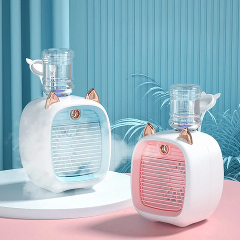 Ventilador e Umidificador com Função Refrigerador de Ar - BrisaCat