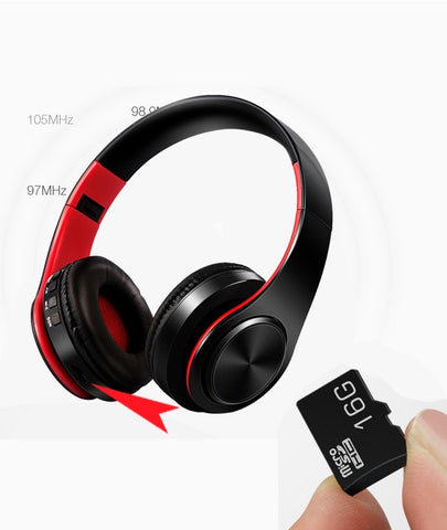 Fone de Ouvido Gamer Bluetooth com Microfone Embutido - HeadSet Sem Fio