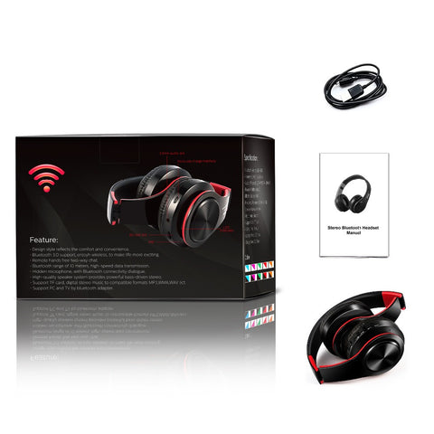 Fone de Ouvido Gamer Bluetooth com Microfone Embutido - HeadSet Sem Fio