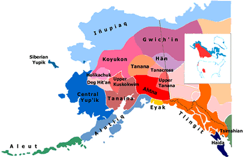 Alaska Native Tribal Map