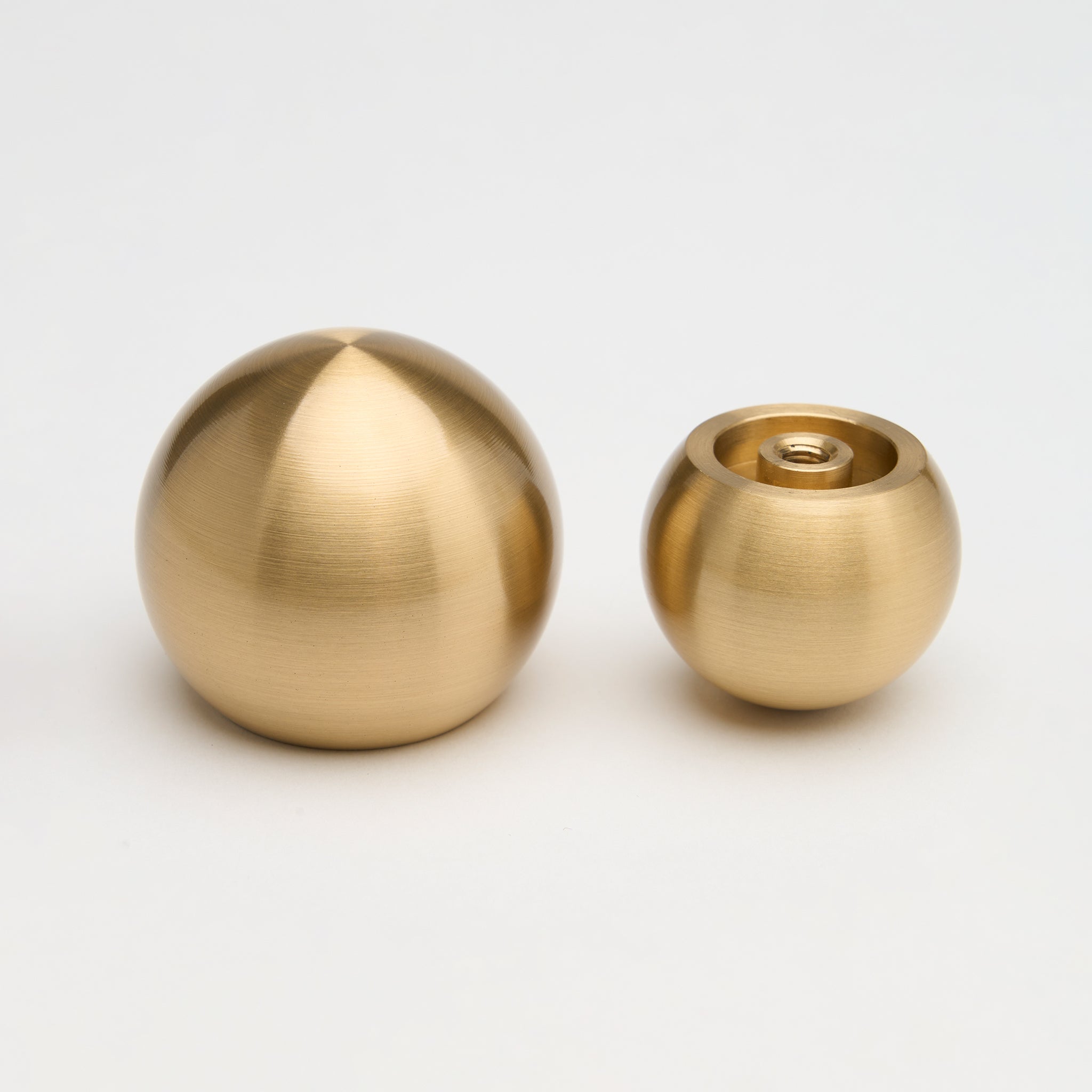 Sphere Knob Brass