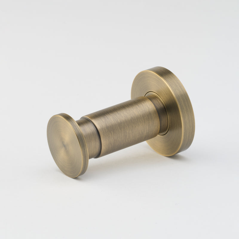 Lola Doorstop Aged Brass